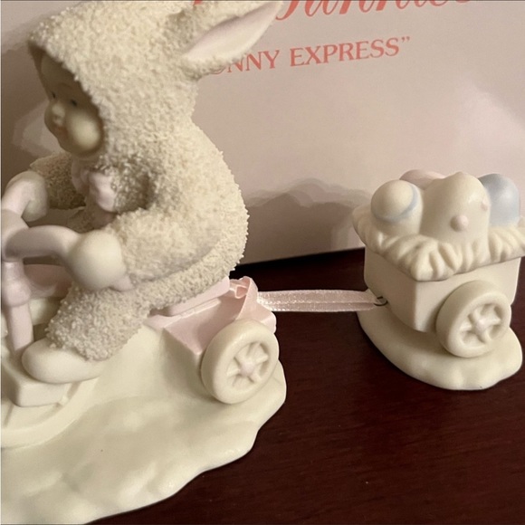 796. NIB DEPARTMENT 56 SNOWBUNNIES BUNNY EXPRESS - Picture 2 of 6
